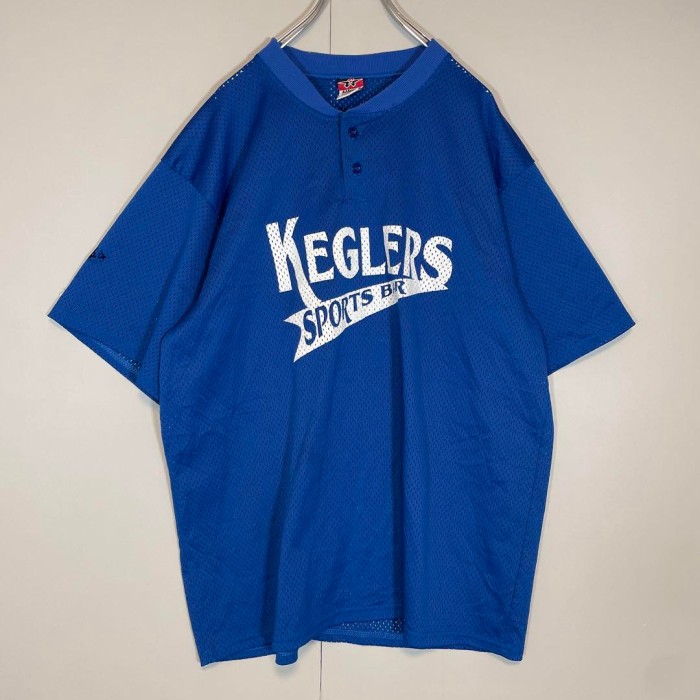 Alleson メキシコ製 KEGLERS  MYERS mesh game shirt size XL 配送C ヒップホップ　ゲームシャツ　メッシュ　90'S | Vintage.City 古着屋、古着コーデ情報を発信