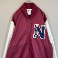 NIKE nylon stadium jacket size XXL 配送C ナイキ　ナイロンジャケット　ワンポイントロゴ　パイル　ワインレッド　ユニセックス | Vintage.City Vintage Shops, Vintage Fashion Trends