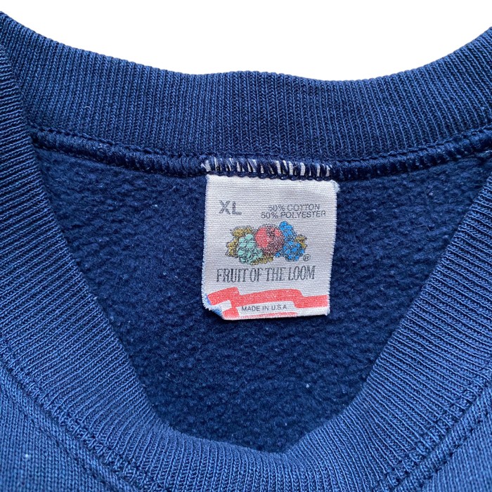 80s〜 FRUIT OF THE ROOM Embroidered Sweat  [USA] | Vintage.City 古着屋、古着コーデ情報を発信