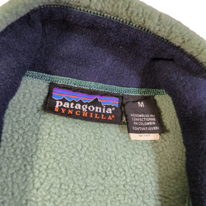 [125]patagonia パタゴニア シンチラフリース ベスト ライトグリーン M | Vintage.City 古着屋、古着コーデ情報を発信