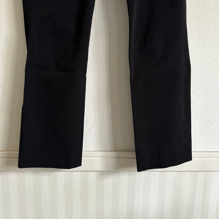 JIL SANDER Deep black cropped slacks | Vintage.City 빈티지숍, 빈티지 코디 정보
