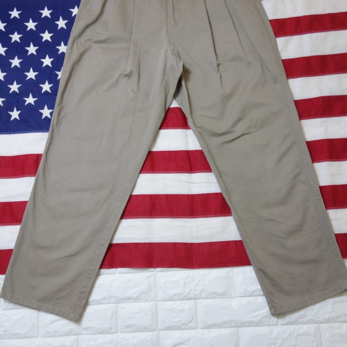 Eddie Bauer(エディバウアー) Two-tuck Chino Pants 2タック チノパンツ | Vintage.City 빈티지숍, 빈티지 코디 정보