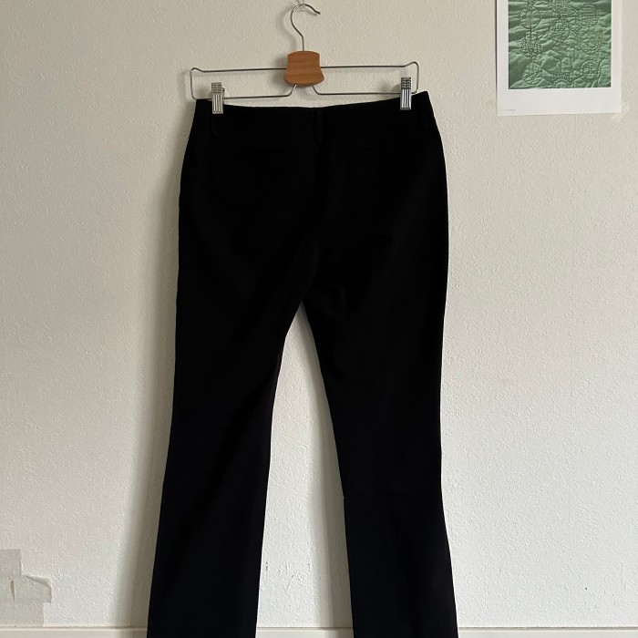 JIL SANDER Deep black cropped slacks | Vintage.City 빈티지숍, 빈티지 코디 정보