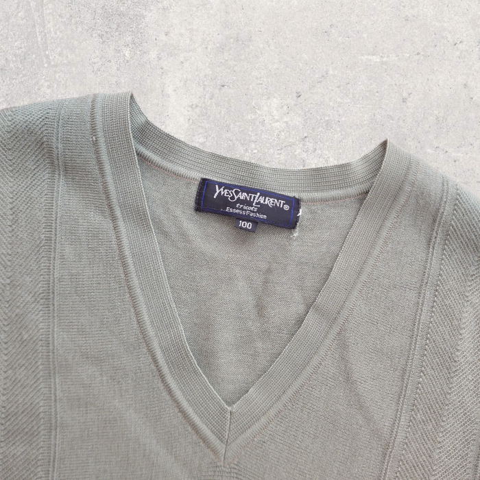 Yves Saint Laurent ニットベスト | Vintage.City 古着屋、古着コーデ情報を発信