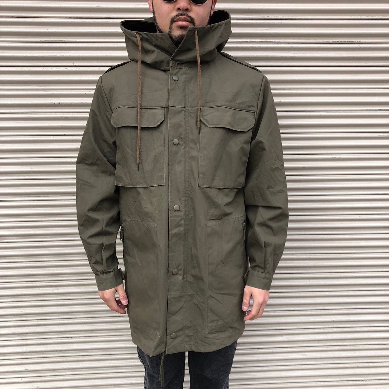 希少 80s Germany Army ドイツ軍 実物 ゴアテックス Gore-Tex ヴィンテージ フィールドパーカー ミリタリー モッズコート  レイン 防水 90s | Vintage.City