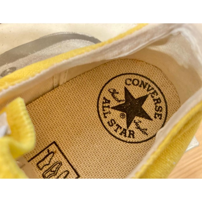 converse（コンバース） ALL STAR（オールスター）ox イエロー 9 27.5cm 90s USA | Vintage.City 古着屋、古着コーデ情報を発信
