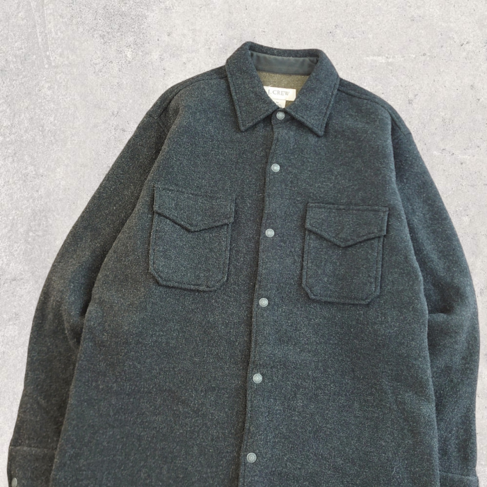 90's J.CREW ウールシャツ | Vintage.City 빈티지숍, 빈티지 코디 정보