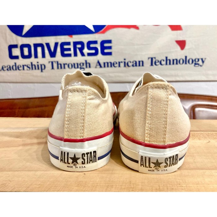 converse（コンバース） ALL STAR（オールスター）ox 生成り 9 27.5cm 90s USA イレギュラー | Vintage.City 古着屋、古着コーデ情報を発信