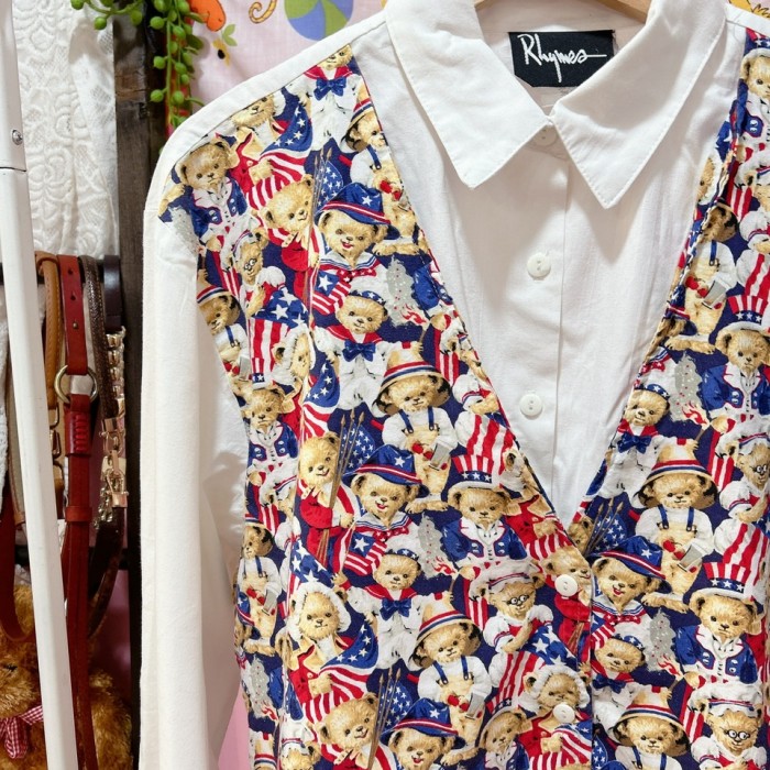 kumachan vest docking shirt | Vintage.City Vintage Shops, Vintage Fashion Trends