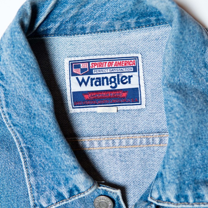 Wrangler Denim Jacket ラングラー デニムジャケット | Vintage.City 古着屋、古着コーデ情報を発信