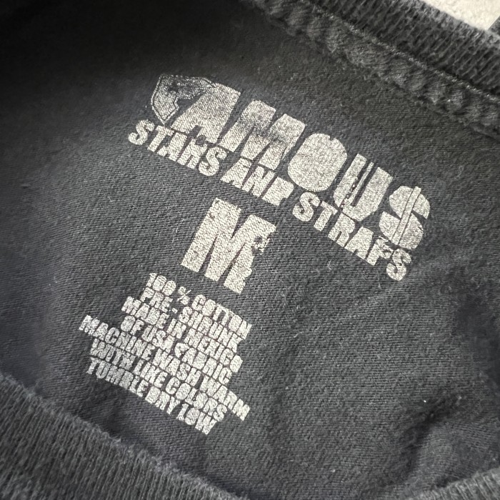 FAMOUS STARS AND STRAPS フェイマス スターズ アンド ストラップス SKULL スカル プリントTシャツ ブラック M 10032 | Vintage.City 古着屋、古着コーデ情報を発信