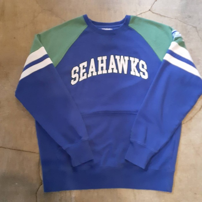 90s STARTER NFL seahawks raglan embroidery sweat | Vintage.City Vintage Shops, Vintage Fashion Trends