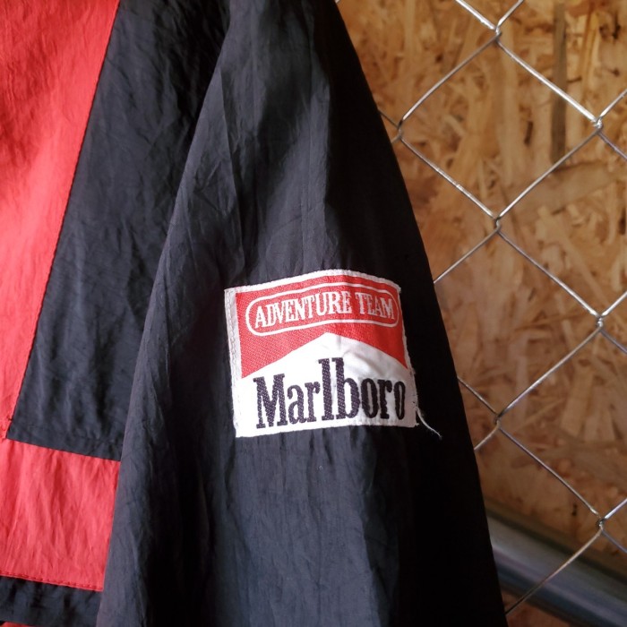 Marlboro マルボロ　刺繍ロゴ　ナイロンジャケット　90s　90年代　アメカジ　ストリート　非売品　古着 | Vintage.City 古着屋、古着コーデ情報を発信
