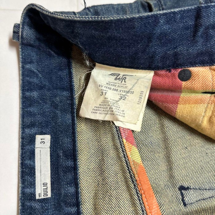 Weare Replay ダメージジーンズ　サイズ31 | Vintage.City 古着屋、古着コーデ情報を発信