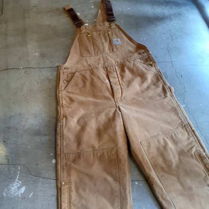 carhartt double knee duck overall(made inUSA) | Vintage.City 古着屋、古着コーデ情報を発信