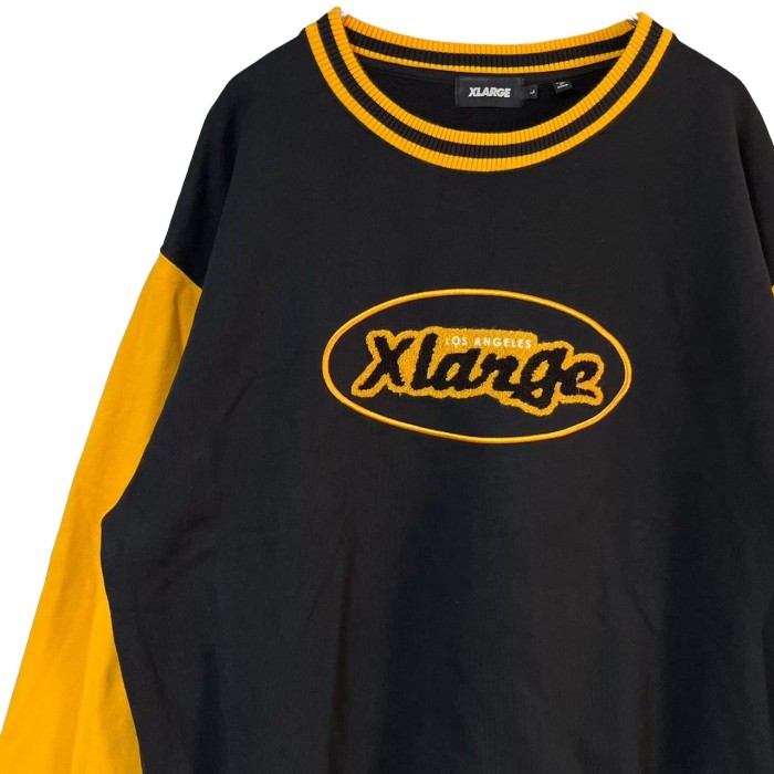 XLARGE スウェットL パイル地ロゴ センターロゴ | Vintage.City 古着屋、古着コーデ情報を発信