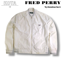[002]フレッドペリー FRED PERRY ナイロンブルゾン ホワイト L | Vintage.City 빈티지숍, 빈티지 코디 정보