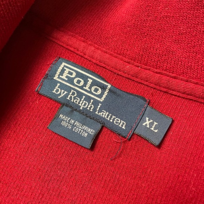 Polo by Ralph Lauren ポロバイラルフローレン ハーフジップ リブスウェットシャツ メンズXL | Vintage.City 古着屋、古着コーデ情報を発信