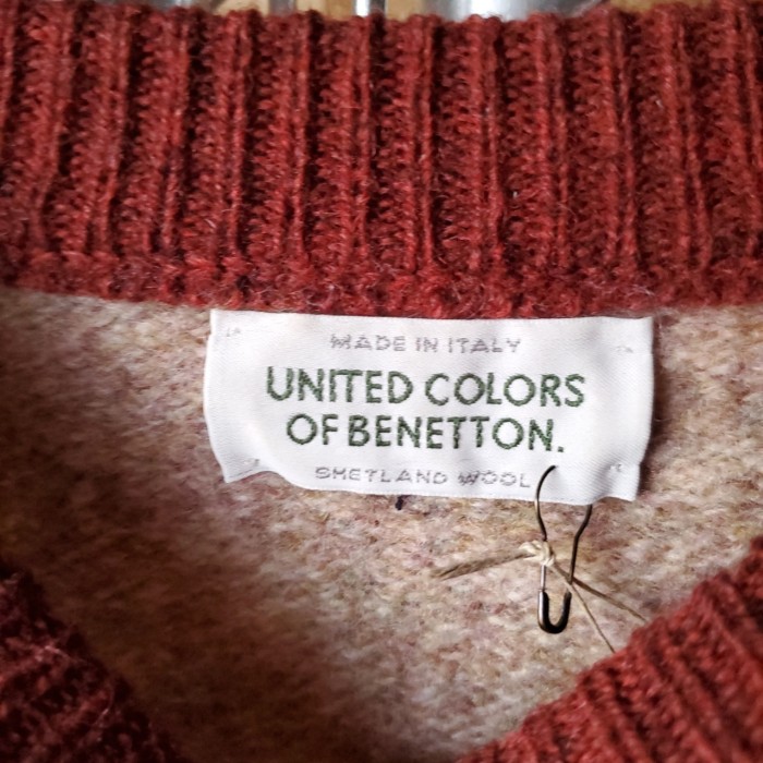 コットン100%ですunited colors of benetton ニットトレーナー