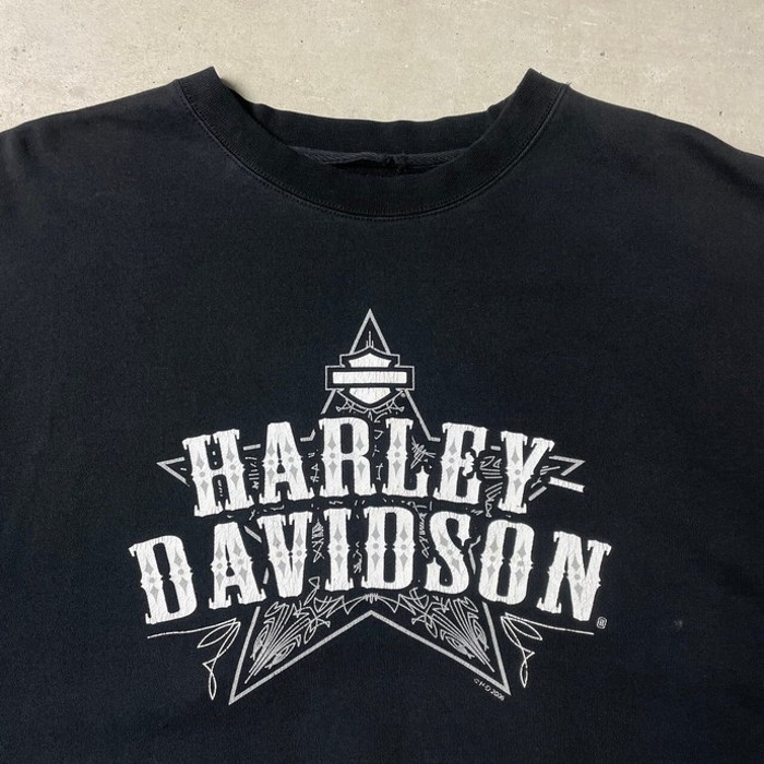 00年代 Harley-Davidson ハーレーダビッドソン プリントスウェットシャツ 袖プリ メンズXL相当 | Vintage.City Vintage Shops, Vintage Fashion Trends