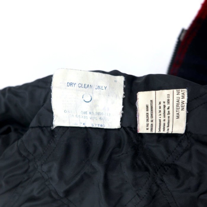 Woolrich USA製 90年代 フーデッド メルトン オーバーコート M レッド タータンチェック ウール キルティングライナー | Vintage.City 古着屋、古着コーデ情報を発信