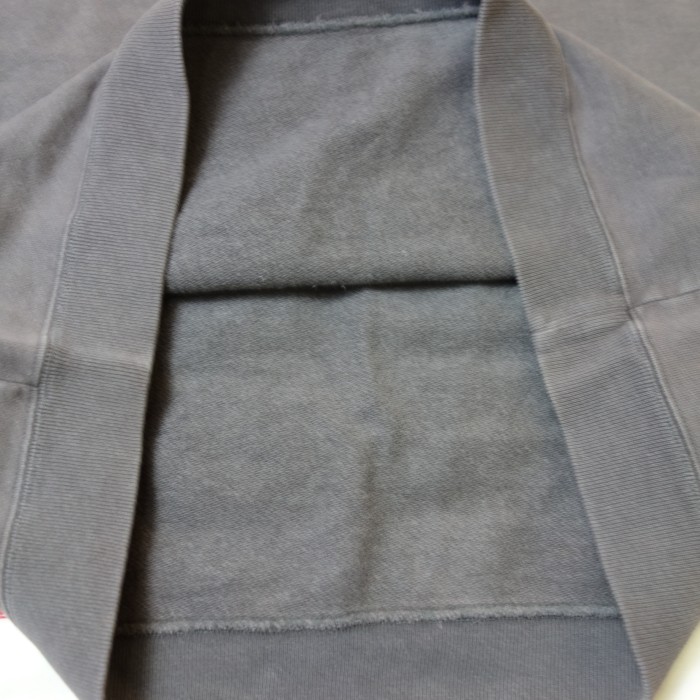 90's VANS(ヴァンズ)  Printed Short sleeve Sweatshirts プリント 半袖 スウェット グレー | Vintage.City 古着屋、古着コーデ情報を発信