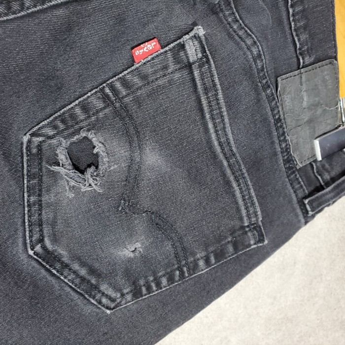 Levi's 502 リーバイスメキシコ製ブラックデニムジーンズパンツ 古着 黒 | Vintage.City 古着屋、古着コーデ情報を発信