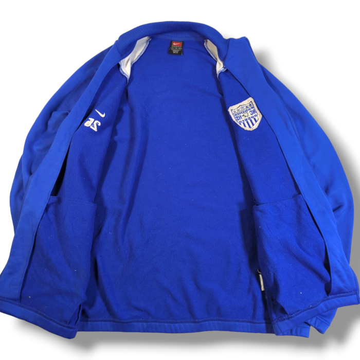 [120]NIKE ナイキ トラックジャケット ジャージ サッカーチーム刺繍 ブルー XL | Vintage.City 古着屋、古着コーデ情報を発信