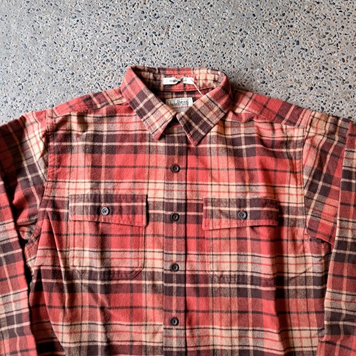L.L.Bean ヘビーフランネルシャツ used [302037] | Vintage.City 古着屋、古着コーデ情報を発信