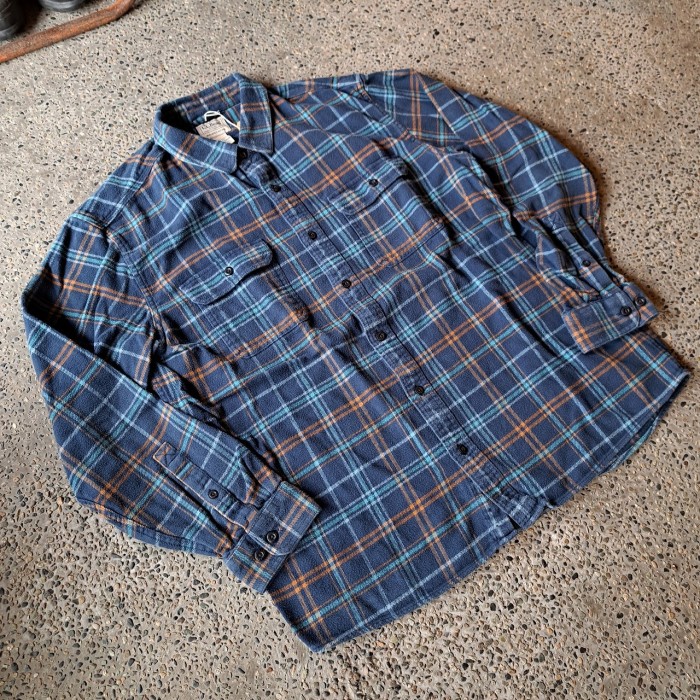 L.L.Bean ヘビーフランネルシャツ used [302038] | Vintage.City 古着屋、古着コーデ情報を発信