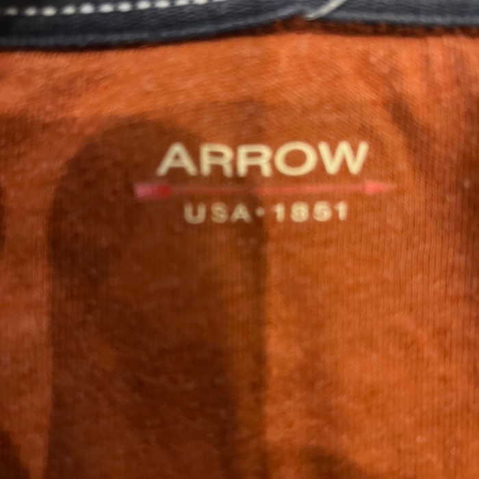 Arrow half zip cotton sweat | Vintage.City 古着屋、古着コーデ情報を発信