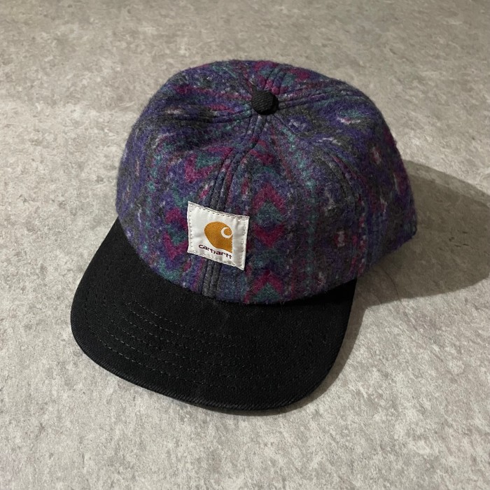 ~90's  carhartt  native  cap  made in USA | Vintage.City 古着屋、古着コーデ情報を発信
