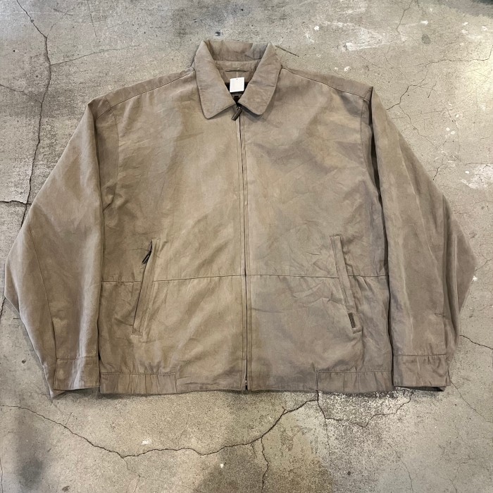 WEATHERPROOF fake suede zip up jacket | Vintage.City 古着屋、古着コーデ情報を発信