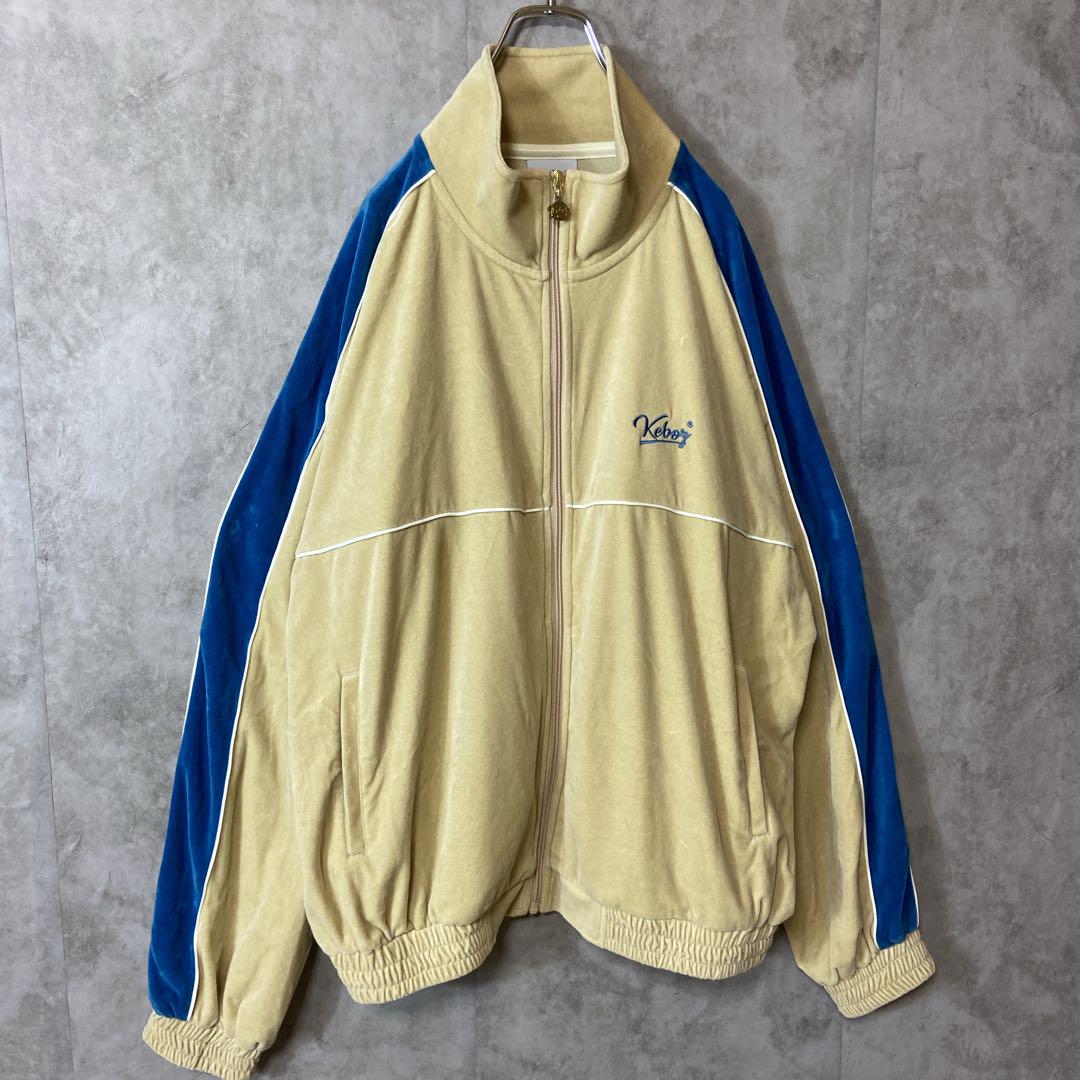 KEBOZ velour track jacket size L 配送A ケボズ ベロアトラック