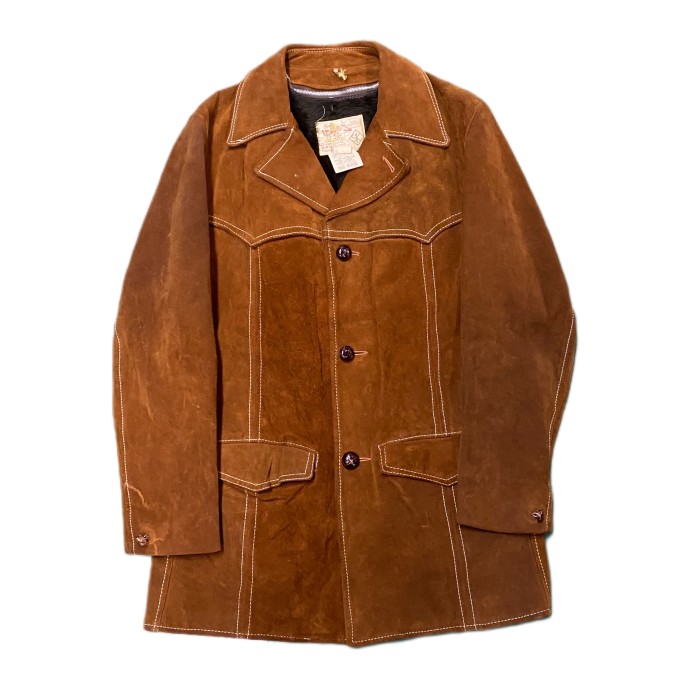 70s leather suede jacket SK Brand | Vintage.City 古着屋、古着コーデ情報を発信