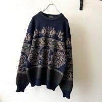80-90's Jantzen Pattern Knit Sweater | Vintage.City 빈티지숍, 빈티지 코디 정보