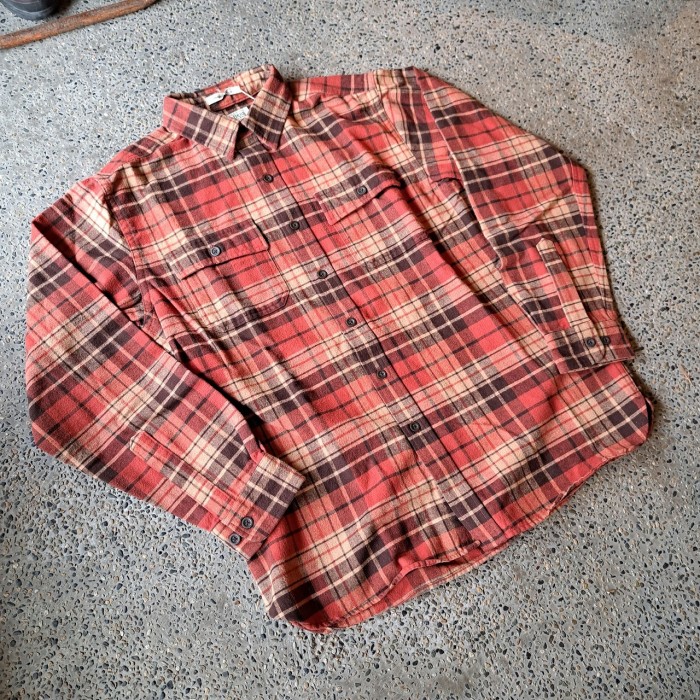 L.L.Bean ヘビーフランネルシャツ used [302037] | Vintage.City 古着屋、古着コーデ情報を発信