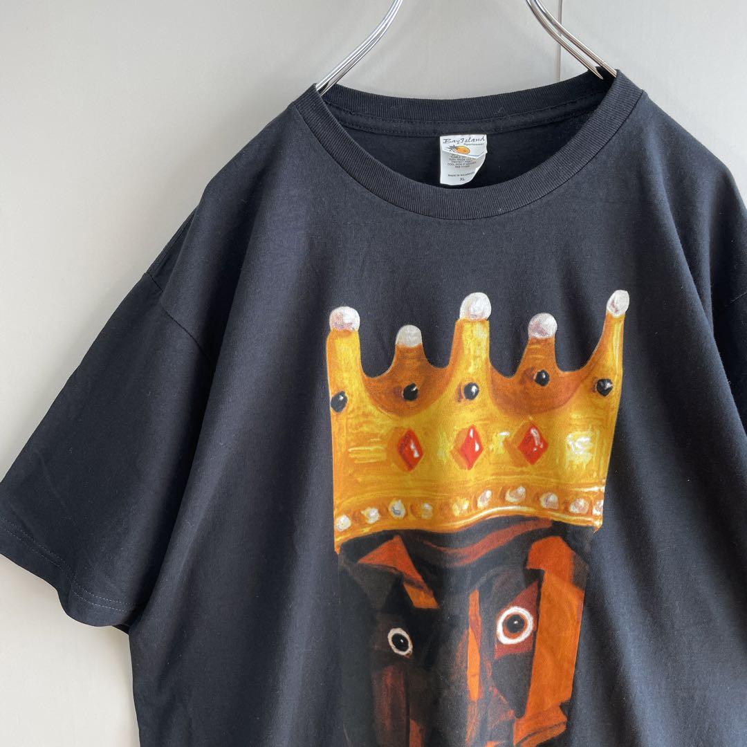 KANYE WEST print drip T-shirt size XL 配送C カニエウエスト 両面