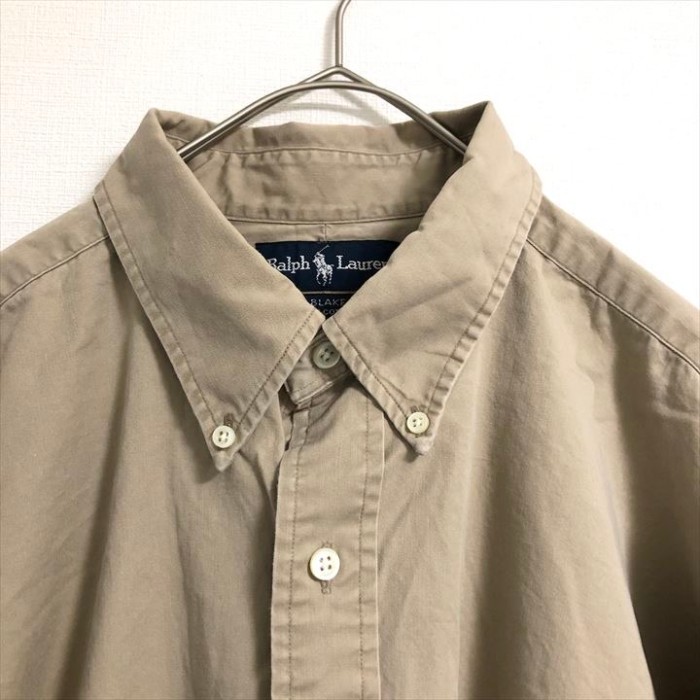 90s 古着 ラルフローレン BDシャツ 刺繍ロゴ オーバーサイズ XL | Vintage.City 古着屋、古着コーデ情報を発信
