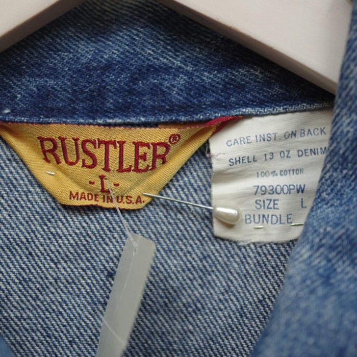 RUSTTLERのデニムジャケット | Vintage.City 古着屋、古着コーデ情報を発信