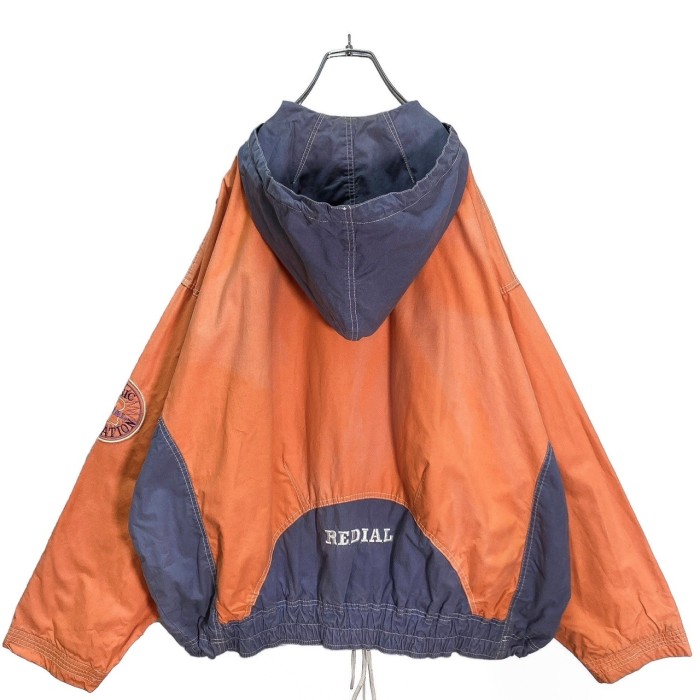 REDIAL ENERGY 00s bi-color fade anorak parka | Vintage.City 古着屋、古着コーデ情報を発信
