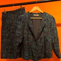 エジプト セットアップ レトロ レディース 古着 スカート ジャケット | Vintage.City 古着屋、古着コーデ情報を発信