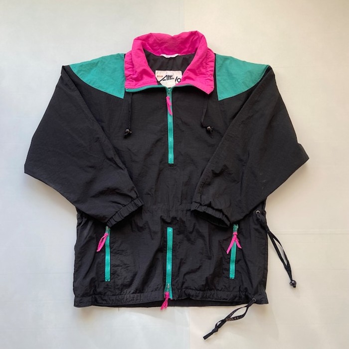 half zip nylon jacket | Vintage.City 古着屋、古着コーデ情報を発信