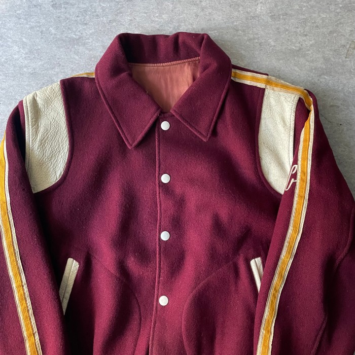 70's~  La Salle  wool stadium jacket | Vintage.City 古着屋、古着コーデ情報を発信