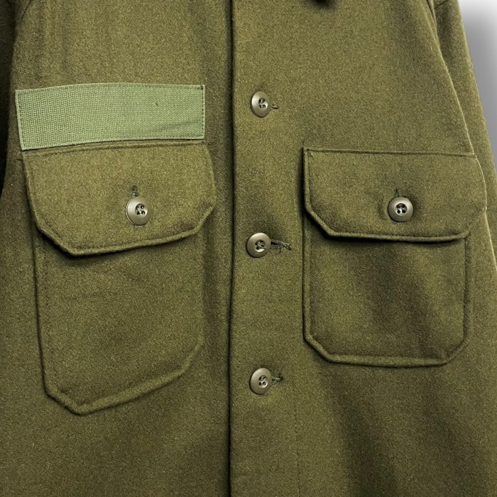 70's “U.S.ARMY” L/S Wool Shirt | Vintage.City 古着屋、古着コーデ情報を発信