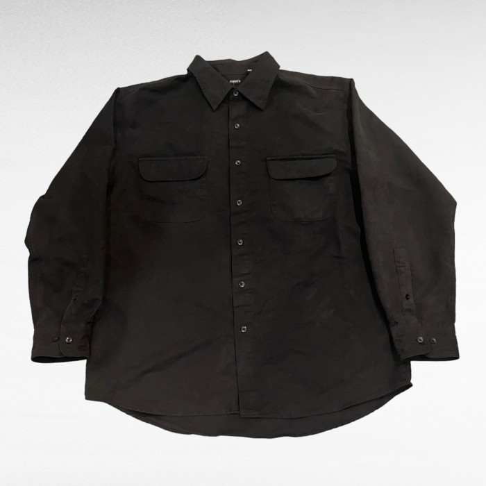GEORGE fake suede shirt | Vintage.City 古着屋、古着コーデ情報を発信