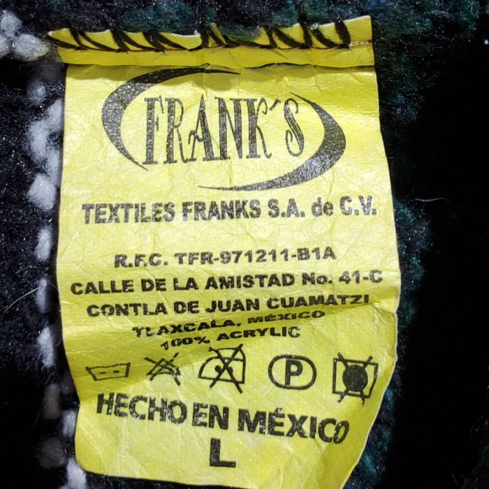 franksフランクスMexicanParkerメキシカンパーカーフーディー古着 | Vintage.City 古着屋、古着コーデ情報を発信