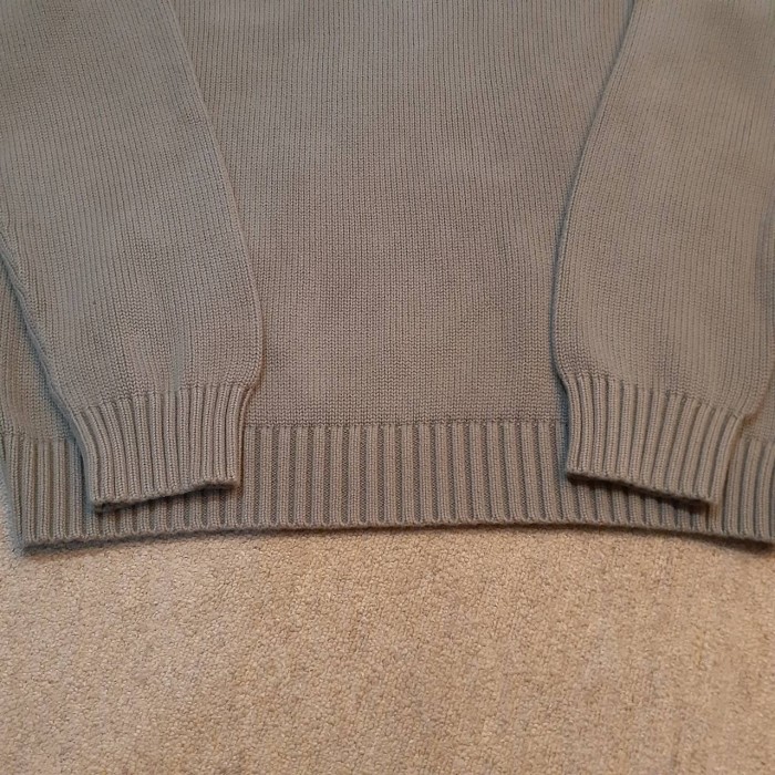 j.crew half zip cotton knit | Vintage.City 古着屋、古着コーデ情報を発信