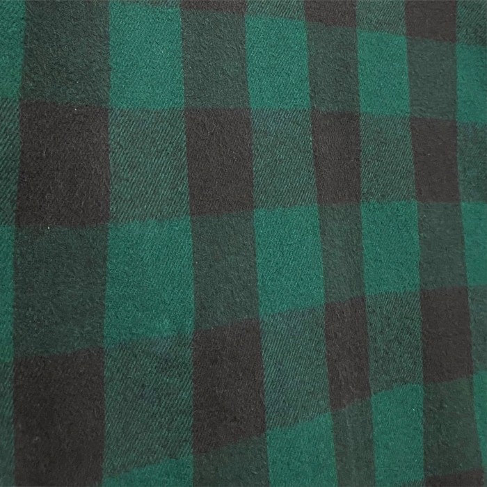 90's “FIVE BROTHER” L/S Buffalo Plaid Heavy Flannel Shirt | Vintage.City 古着屋、古着コーデ情報を発信