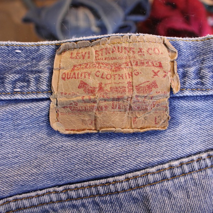 LEVI'S 501 DAMAGED DENIM PANTS MADE IN USA リーバイス501ダメージデニムパンツ　W38 | Vintage.City 古着屋、古着コーデ情報を発信